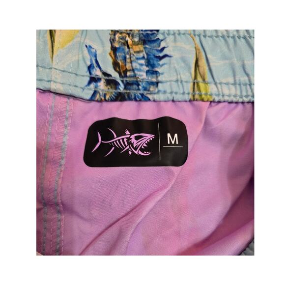 NwT Psycho Tuna men's boardshorts swimtrunks size Medium - Picture 2 of 3